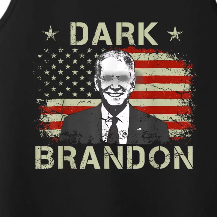 Dark Brandon Saving America Political FunnyJoe Biden Performance Tank