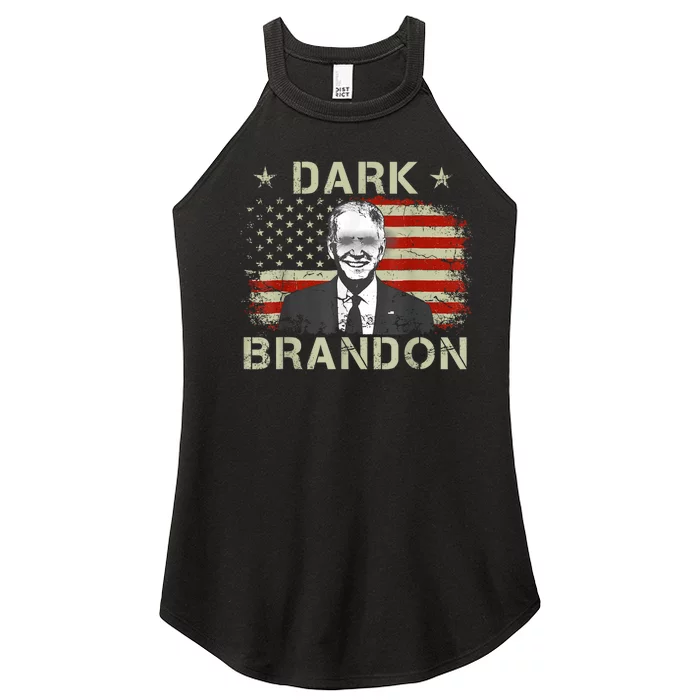 Dark Brandon Saving America Political FunnyJoe Biden Women’s Perfect Tri Rocker Tank