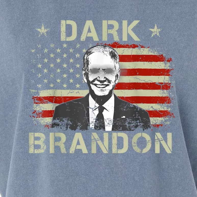 Dark Brandon Saving America Political FunnyJoe Biden Garment-Dyed Women's Muscle Tee