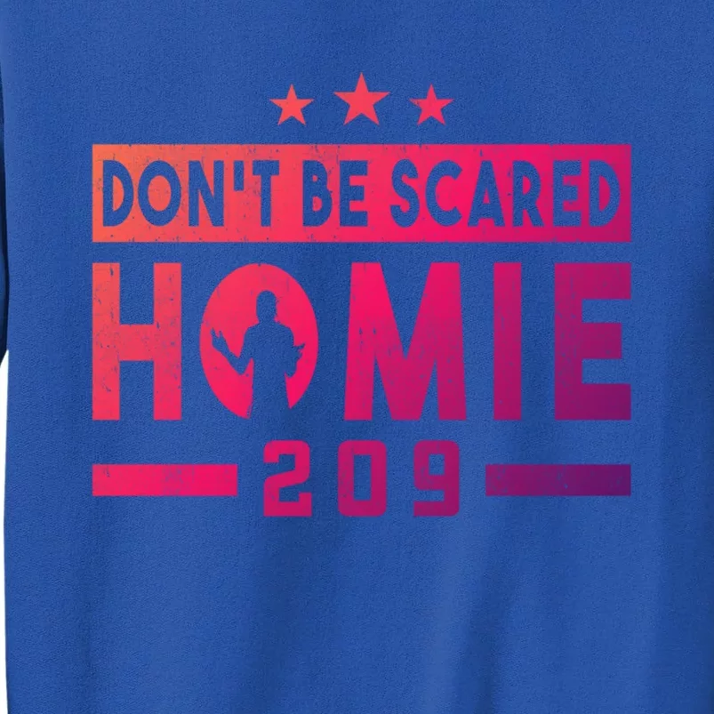 DonT Be Scared Homie 209 Stockton Mma Mixed Martial Arts Gift Sweatshirt