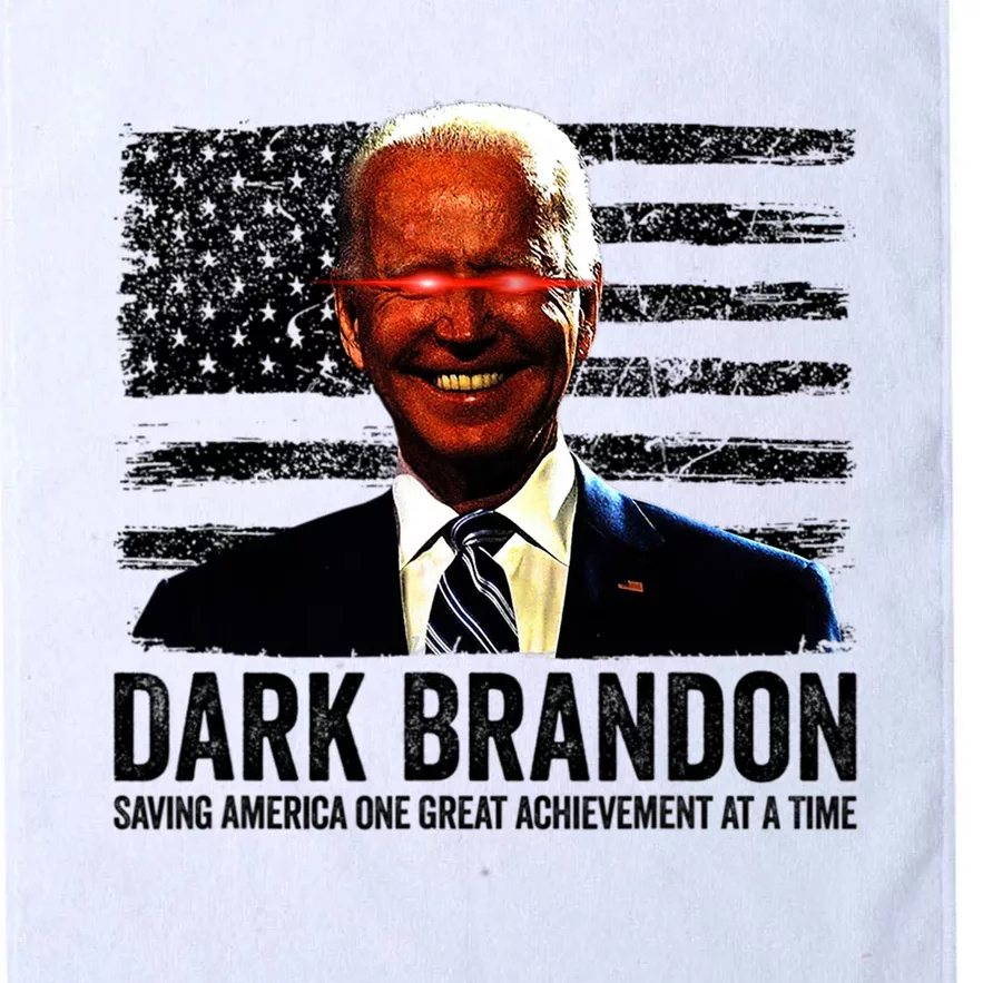 Dark Brandon Saving America Political USA Flag Platinum Collection Golf Towel