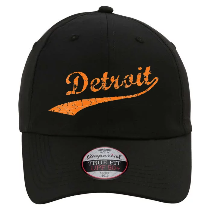 Detroit Baseball Style Cracked Lettering City Pride The Original Performance Cap