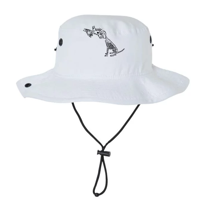 Dog Boop Skeleton Halloween Spooky Season Legacy Cool Fit Booney Bucket Hat