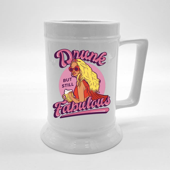 Drunk But Still Fabulous Front & Back Beer Stein