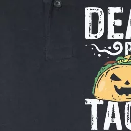 Death By Tacos Tex Mex Tortilla Softstyle Adult Sport Polo