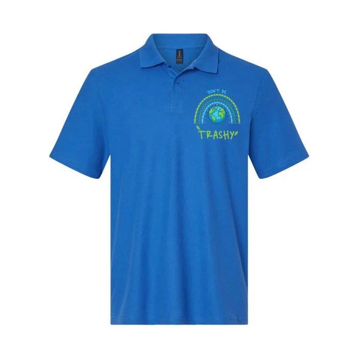 Don’t Be Trashy Gift Softstyle Adult Sport Polo