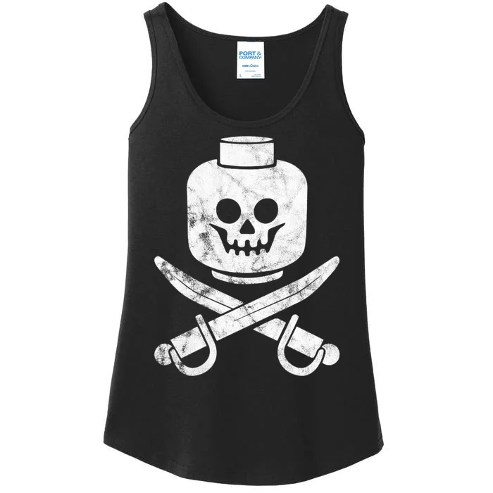 Dead Bricks Tell No Tales Ladies Essential Tank