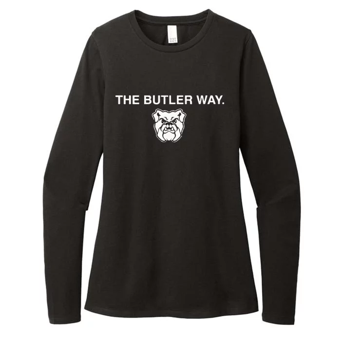 Dave Black The Butler Way Womens CVC Long Sleeve Shirt