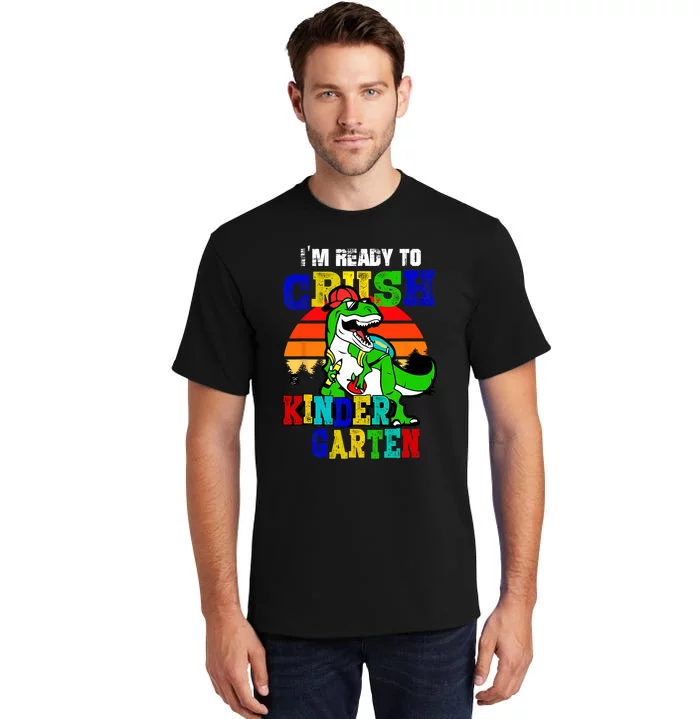 Dinosaur Back To School Graduate Funny Gifts Tall T-Shirt