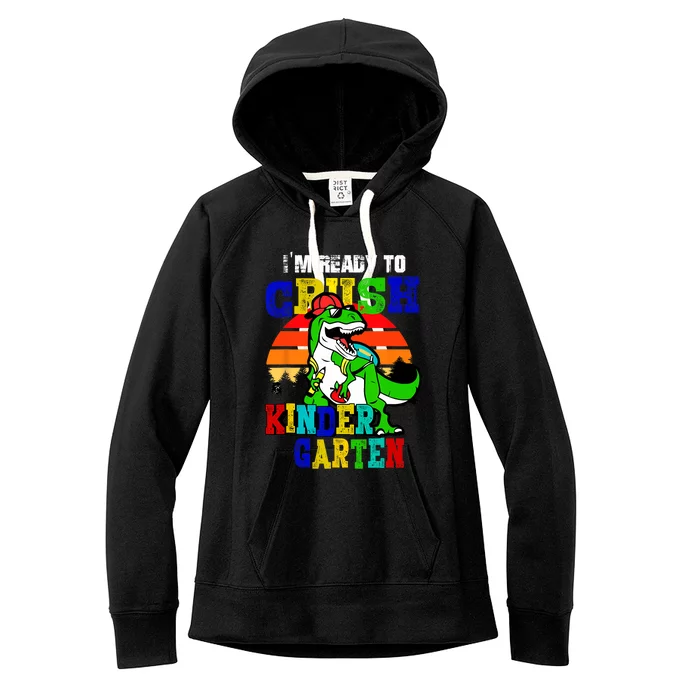 Dinosaur Back To School Graduate Funny Gifts Women's Fleece Hoodie