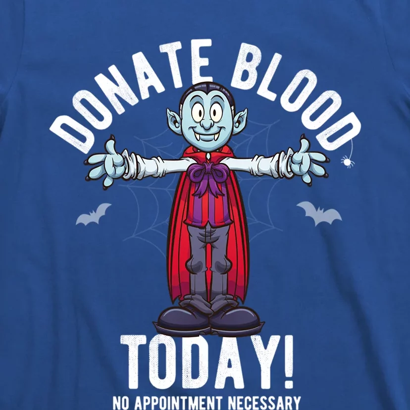 Donate Blood Today Halloween Vampire Inspired Nurse Gift T-Shirt