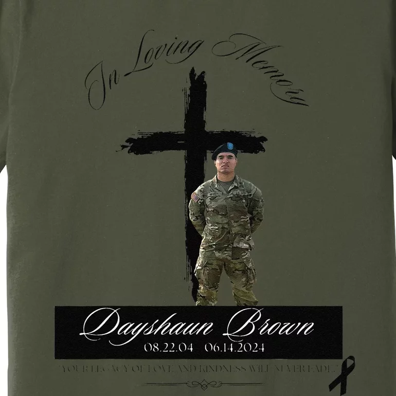 Dayshaun Brown Tribute White Premium T-Shirt