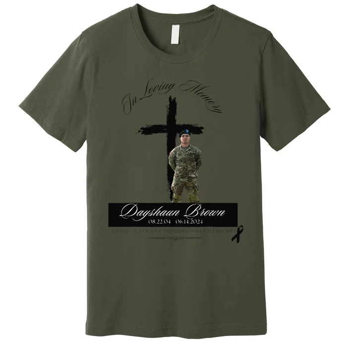 Dayshaun Brown Tribute White Premium T-Shirt