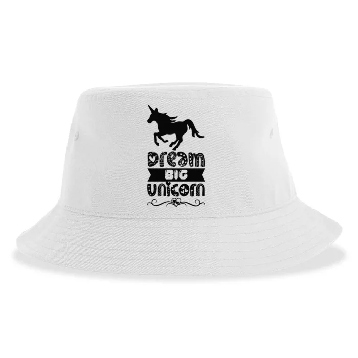 Dream Big Unicorn Sustainable Bucket Hat