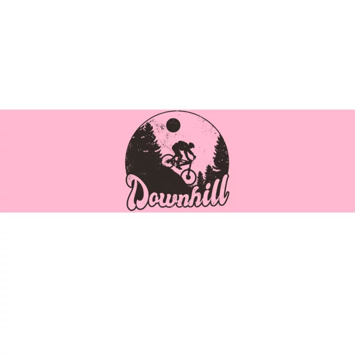 Downhill Biking Vintage Bumper Sticker