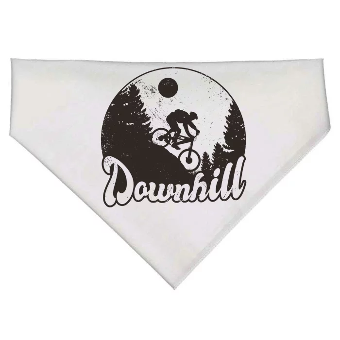 Downhill Biking Vintage USA-Made Doggie Bandana