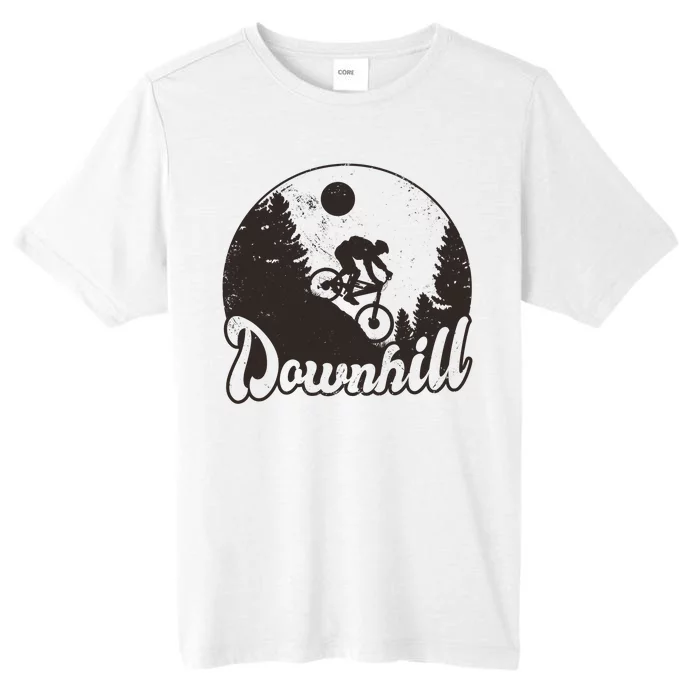 Downhill Biking Vintage ChromaSoft Performance T-Shirt