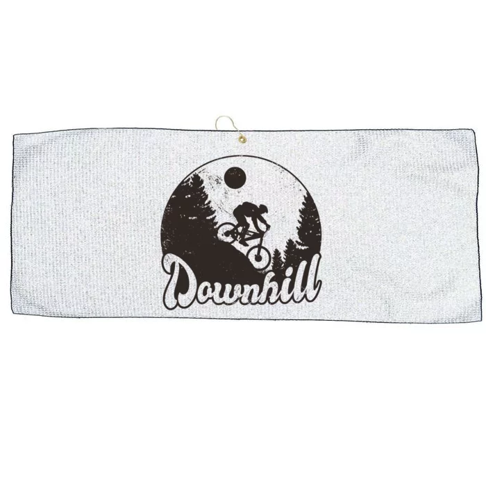 Downhill Biking Vintage Large Microfiber Waffle Golf Towel