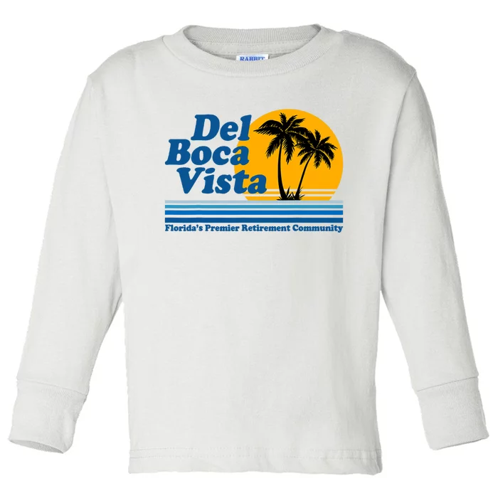 Del Boca Vista Toddler Long Sleeve Shirt