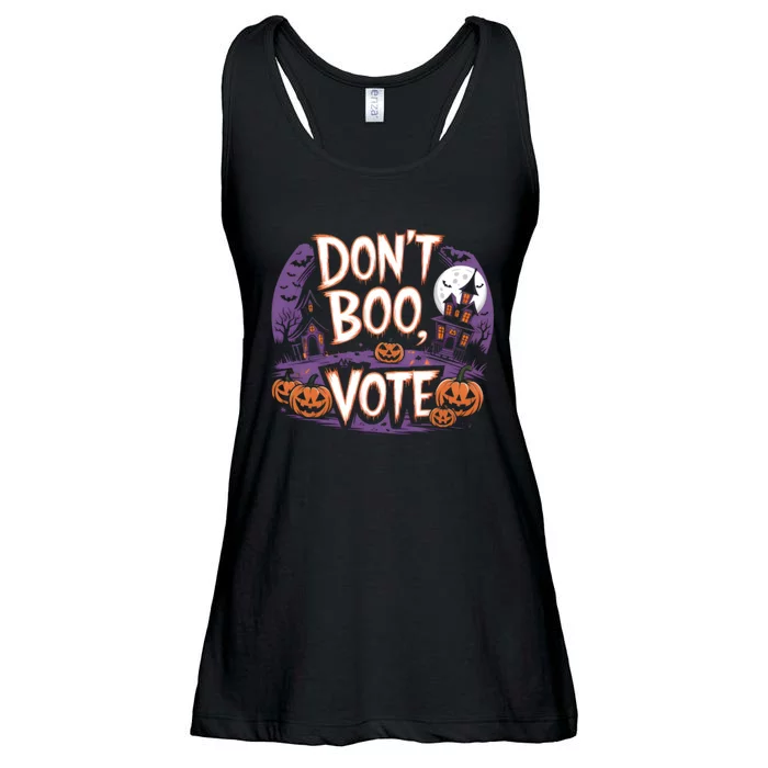 DonT Boo Vote DonT Boo Vote Halloween Ladies Essential Flowy Tank