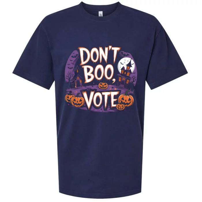 DonT Boo Vote DonT Boo Vote Halloween Sueded Cloud Jersey T-Shirt