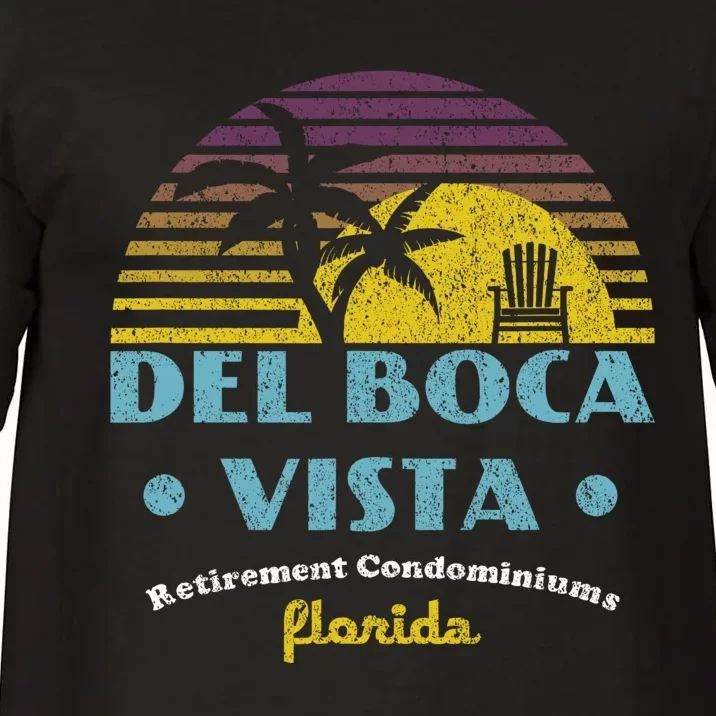 Del Boca Vista Retirement Community Funny Novelty Design Comfort Colors T-Shirt