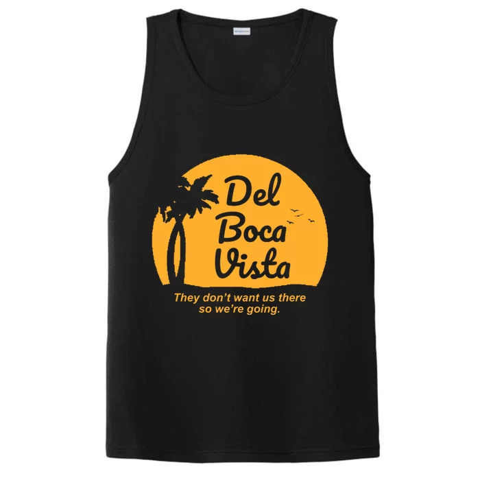 Del Boca Vista Florida We're Going Performance Tank