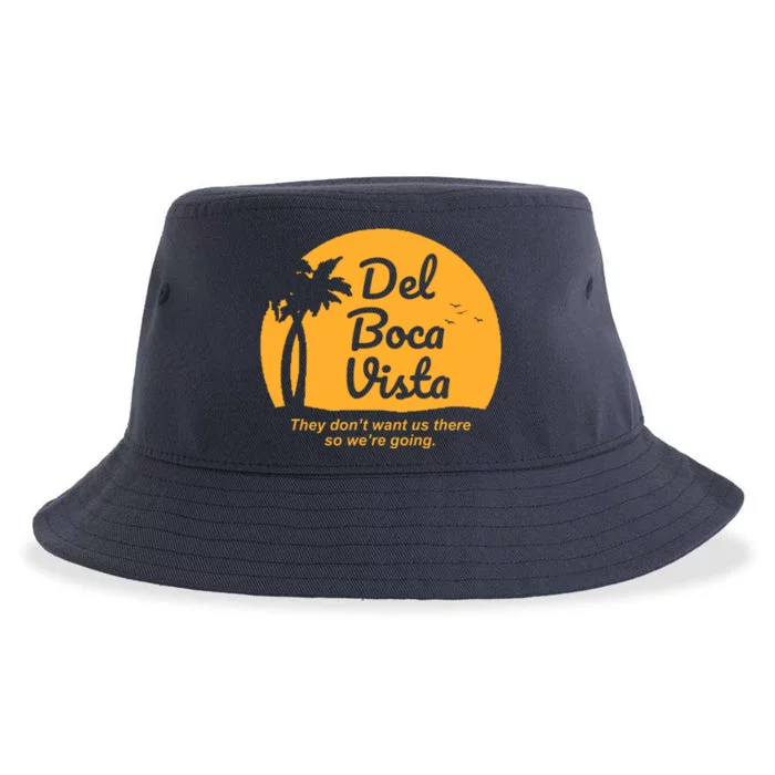 Del Boca Vista Florida We're Going Sustainable Bucket Hat