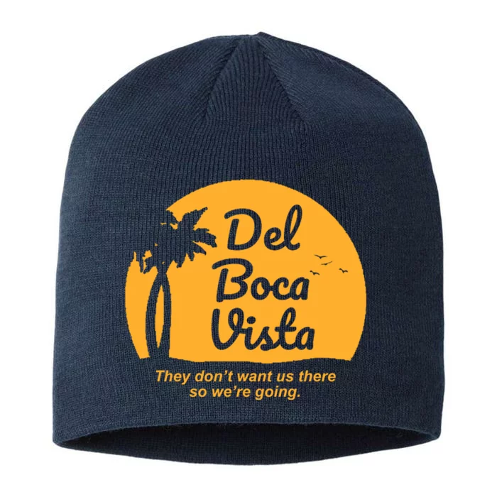 Del Boca Vista Florida We're Going 8 1/2in Sustainable Knit Beanie