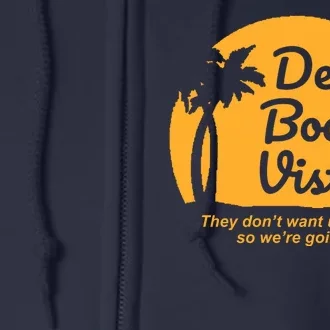 Del Boca Vista Florida We're Going Full Zip Hoodie