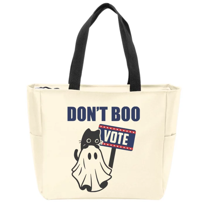 DonT Boo Vote Zip Tote Bag