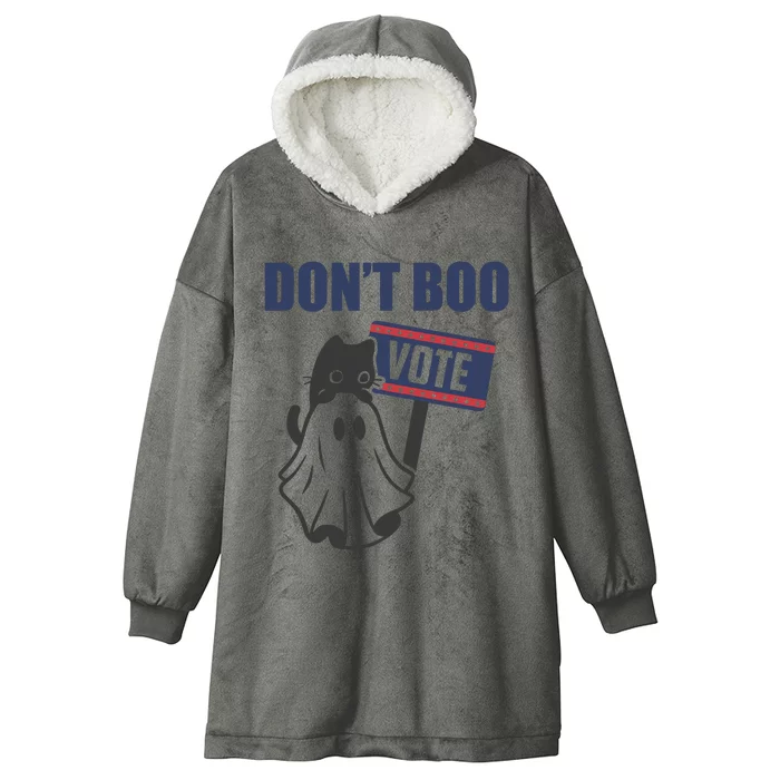 DonT Boo Vote Hooded Wearable Blanket