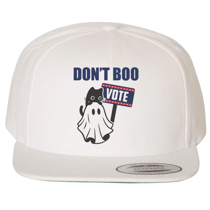 DonT Boo Vote Wool Snapback Cap