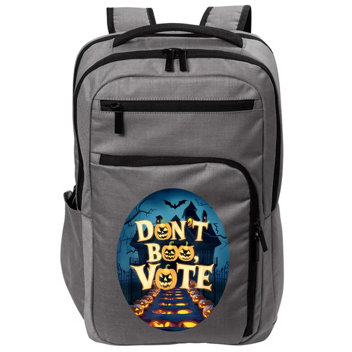 DonT Boo Vote Funny Halloween Impact Tech Backpack