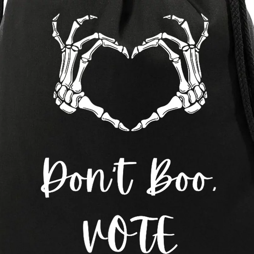 Dont Boo Vote Halloween 2024 Election Drawstring Bag