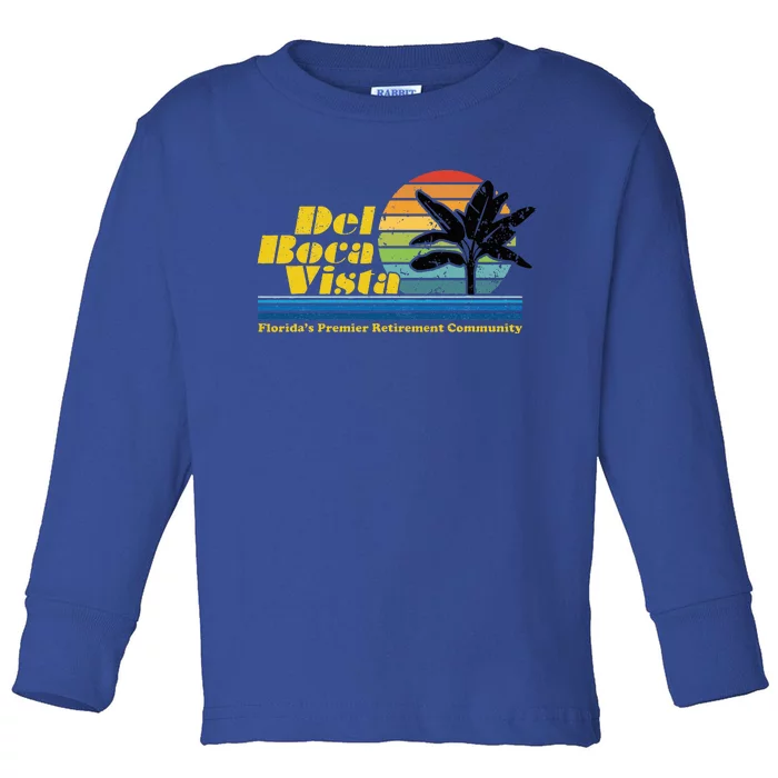 Del Boca Vista Retirement Community Toddler Long Sleeve Shirt