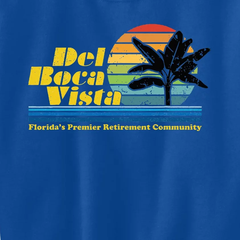 Del Boca Vista Retirement Community Kids Sweatshirt