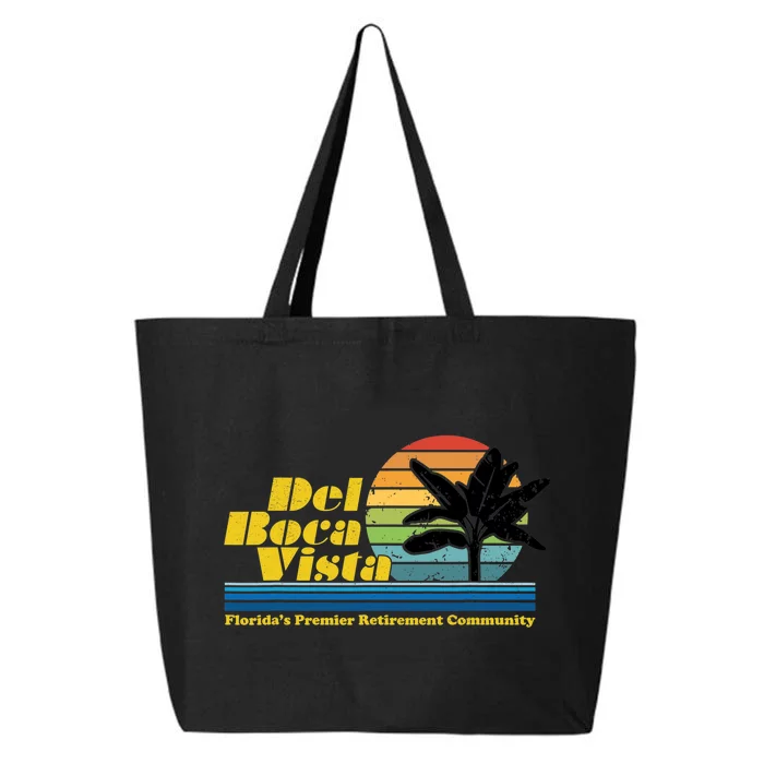 Del Boca Vista Retirement Community Funny Novelty Design 25L Jumbo Tote