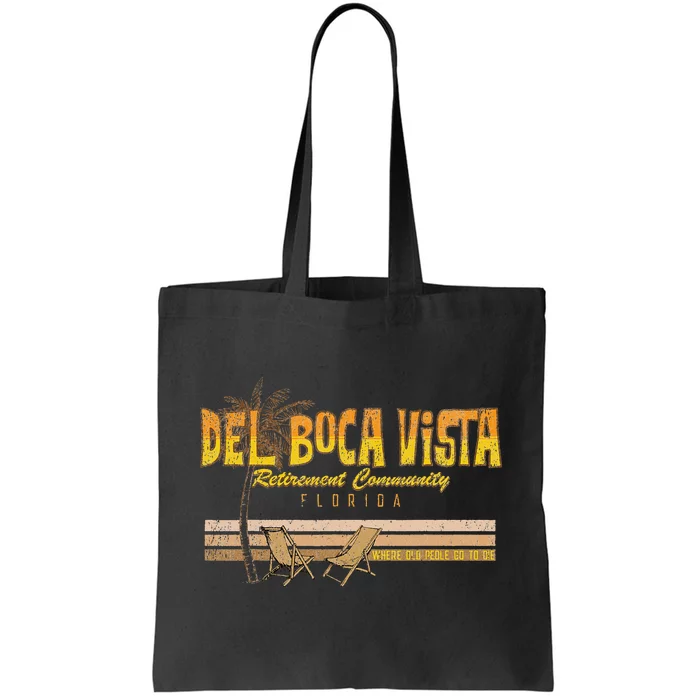 Del Boca Vista Retirement Florida Summer Tote Bag