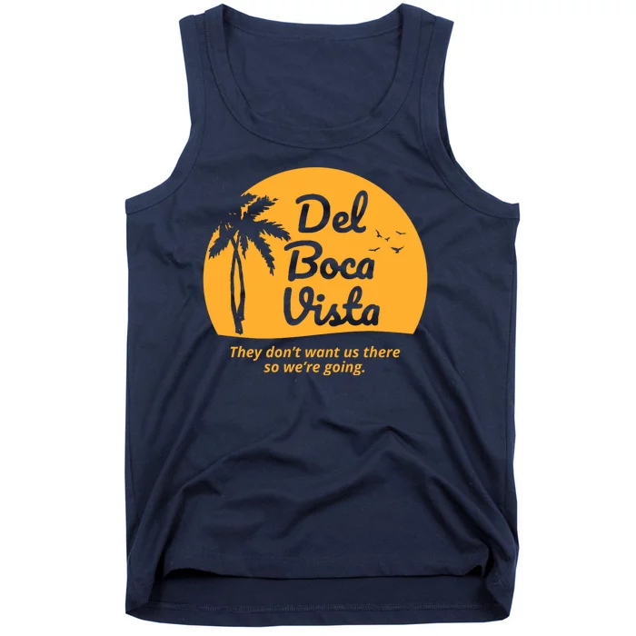 Del Boca Vista Retirement Community Funny Tank Top