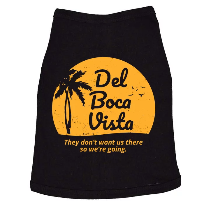 Del Boca Vista Retirement Community Vintage Doggie Tank