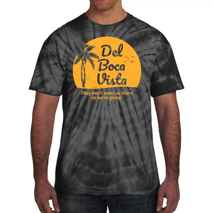 Del Boca Vista Retirement Community Vintage Tie-Dye T-Shirt