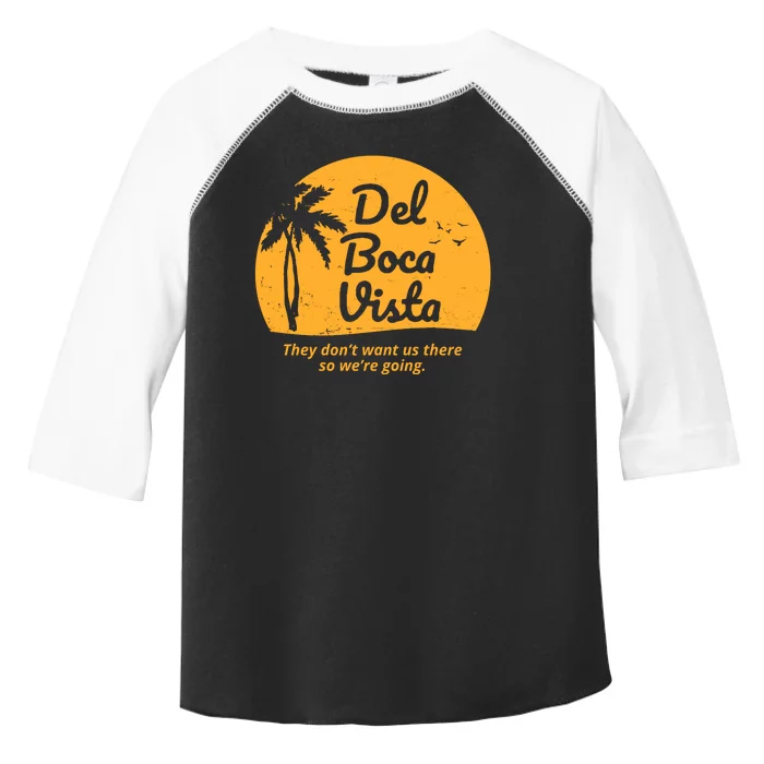 Del Boca Vista Retirement Community Vintage Toddler Fine Jersey T-Shirt