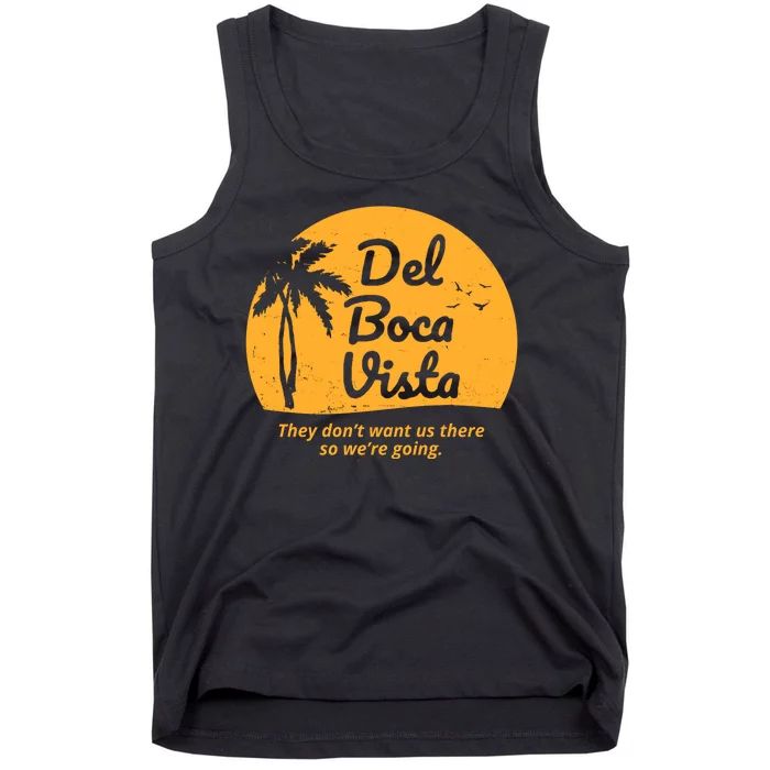 Del Boca Vista Retirement Community Vintage Tank Top