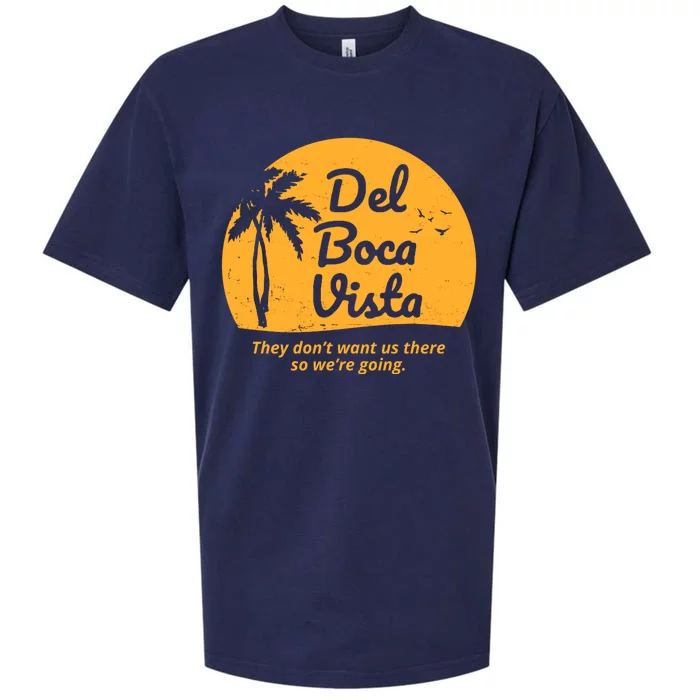 Del Boca Vista Retirement Community Vintage Sueded Cloud Jersey T-Shirt