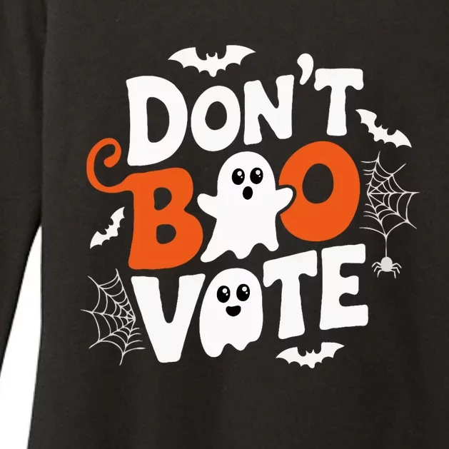 DonT Boo Vote Halloween Gifts Ideas Womens CVC Long Sleeve Shirt