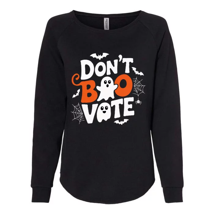 DonT Boo Vote Halloween Gifts Ideas Womens California Wash Sweatshirt