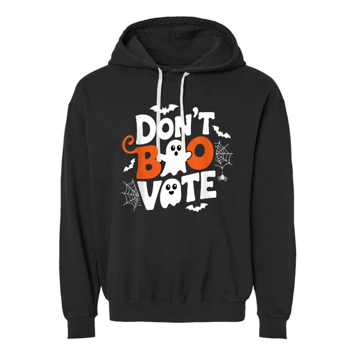 DonT Boo Vote Halloween Gifts Ideas Garment-Dyed Fleece Hoodie