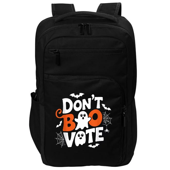 DonT Boo Vote Halloween Gifts Ideas Impact Tech Backpack