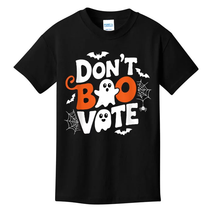 DonT Boo Vote Halloween Gifts Ideas Kids T-Shirt